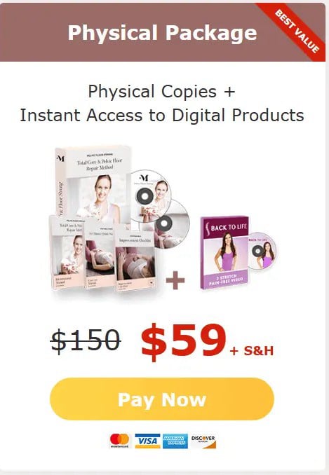 Pelvic Floor Strong Pricing  